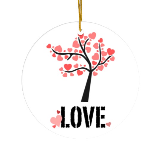 Valentine's Love Tree! Ceramic Ornaments