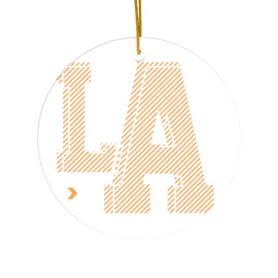 Los Angeles LA California Gift Ceramic Ornaments