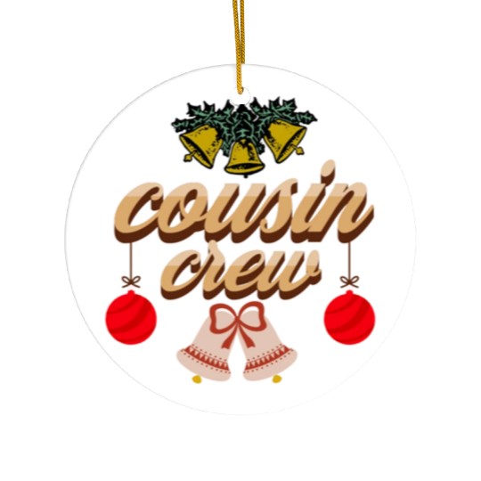 cousin crew 2023 Ceramic Ornaments