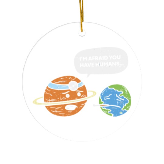 Earth Day Planet Doctor Humans Save Environment Ceramic Ornaments