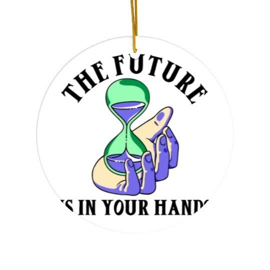 Earth Hour Time Environmentalist Save The Planet Ceramic Ornaments