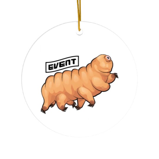 Moss Piglet Science Biology Tardigrade Lover Ceramic Ornaments