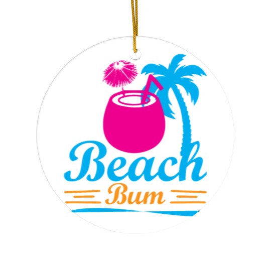 Feeling A LiL Salty with Summer Clothes Ceramic Ornaments