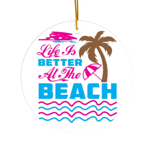 Feeling A LiL Salty with Summer Clothes Ceramic Ornaments