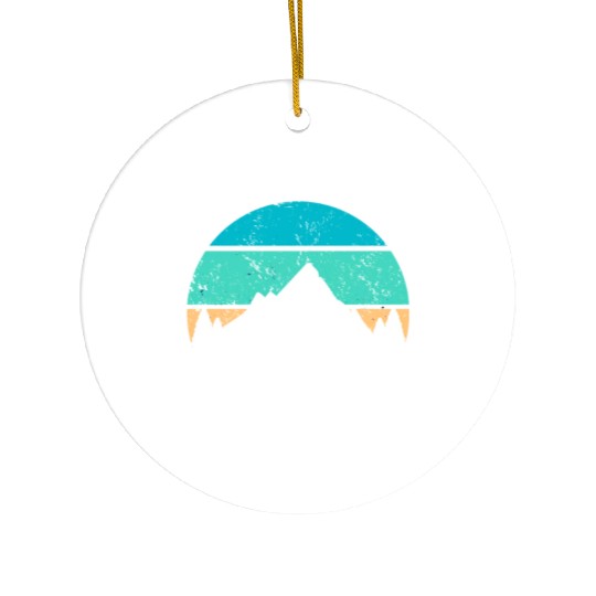 Take a Hike Ceramic Ornaments