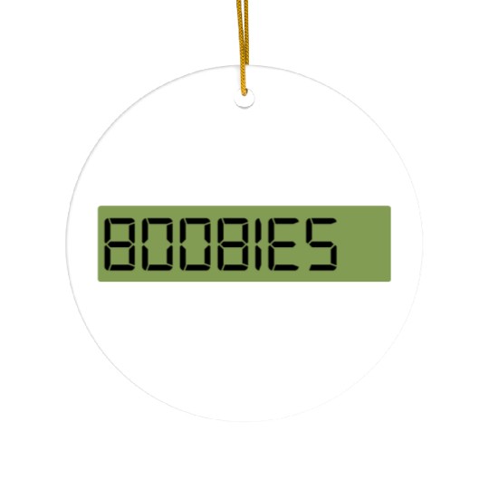 Boobies Ceramic Ornaments