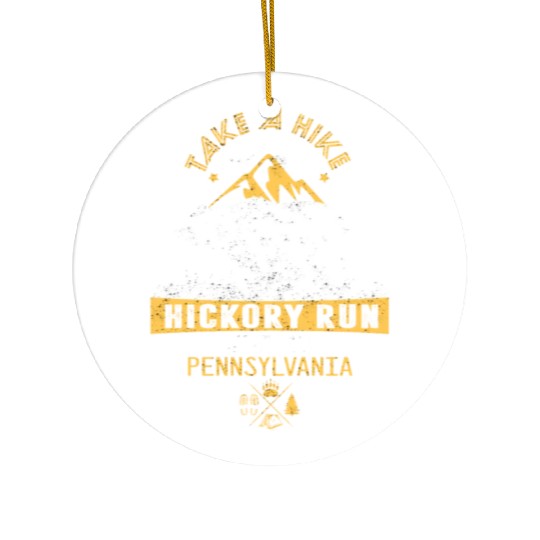 Hickory Run state park Pennsylvania Ceramic Ornaments