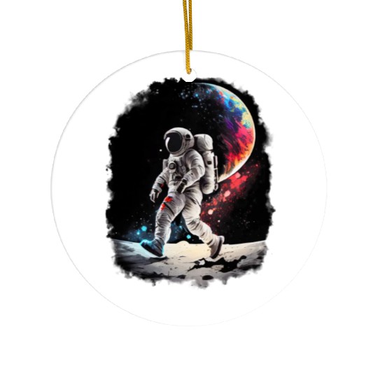 Astronaut Cosmonaut Sci-Fi character Ceramic Ornaments