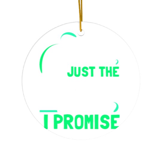 Just The Tip I Promise Billard Pool Billiard Ceramic Ornaments