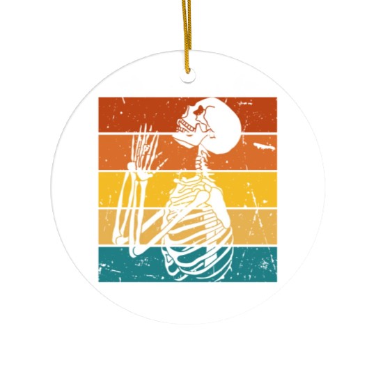 Human Bones Ceramic Ornaments