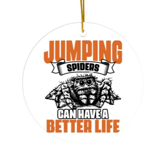 I Work Hard Funny Jumping Spider Collector A Ceramic Ornaments