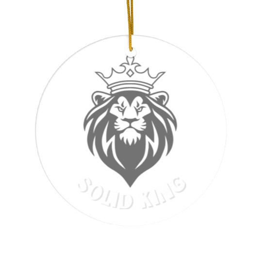 Solid king Ceramic Ornaments