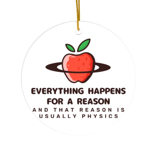 Always Physics Ceramic Ornaments
