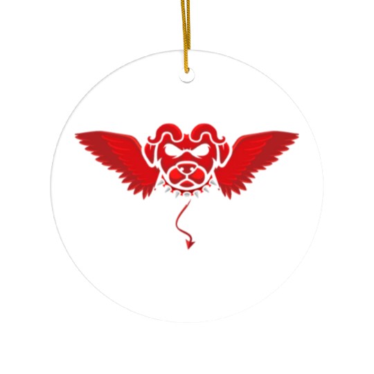Devil dog Ceramic Ornaments