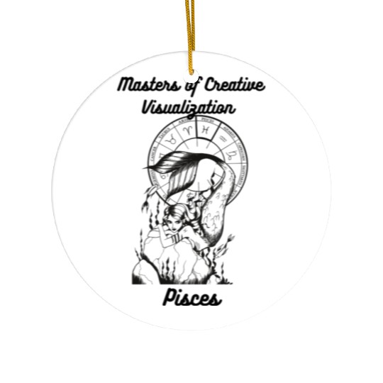 Pisces Ceramic Ornaments Master of Creative visualization