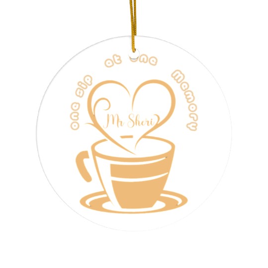 Tea cup Ceramic Ornaments