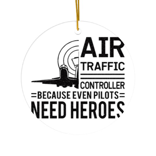 Air Traffic Controller Aircraft Flight Service Ceramic Ornaments