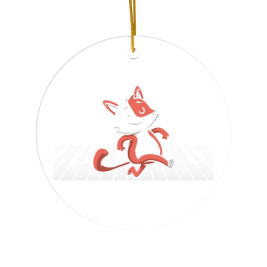 Piano Cat Musician Musical Instrument Pianist Ceramic Ornaments