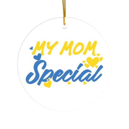 Down Syndrome Awareness Special Education Gifts Ceramic Ornaments