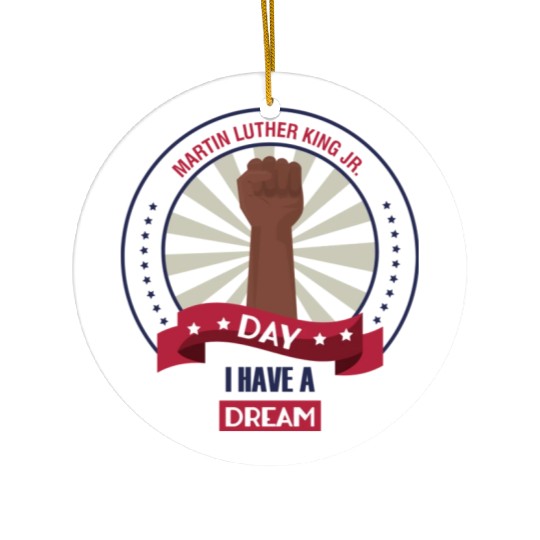 Martin Luther King Jr. Day Ceramic Ornaments