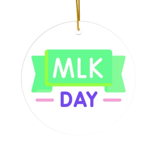 Martin Luther king jr. day Ceramic Ornaments