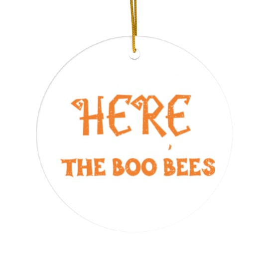 I'm Just Here For The Boo Bees Ceramic Ornaments