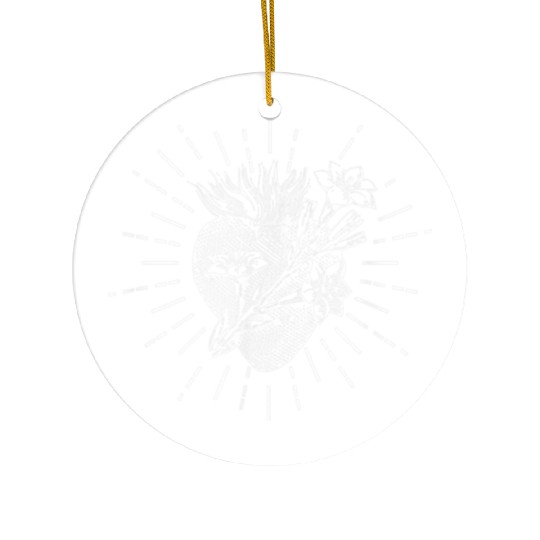 St Joseph Consecration Most Chaste Heart Catholic Ceramic Ornaments