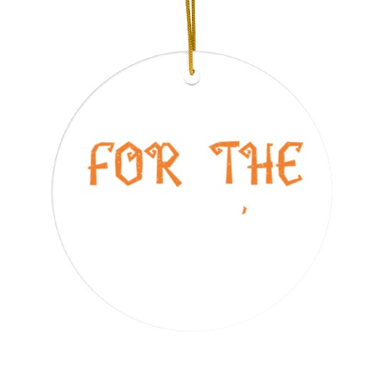 I'm Here For The Boobies Ceramic Ornaments