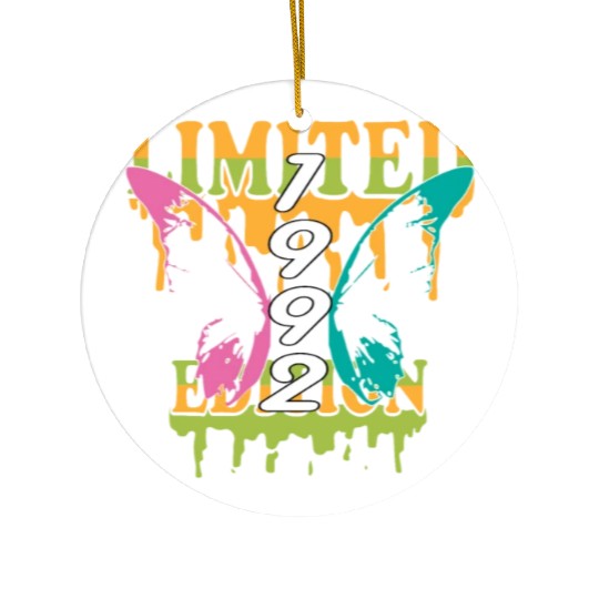 1992 Born Limited Edition Butterfly Gift Ceramic Ornaments