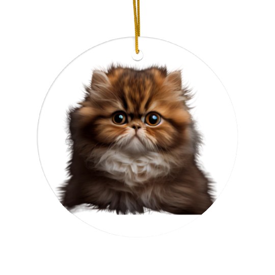 Persian Cat - A Sweet Gift Idea For All Cat Ceramic Ornaments