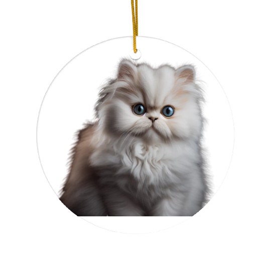 Persian Cat - A Sweet Gift Idea For All Cat Ceramic Ornaments