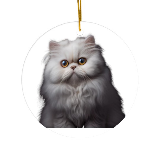 Persian Cat - A Sweet Gift Idea For All Cat Ceramic Ornaments