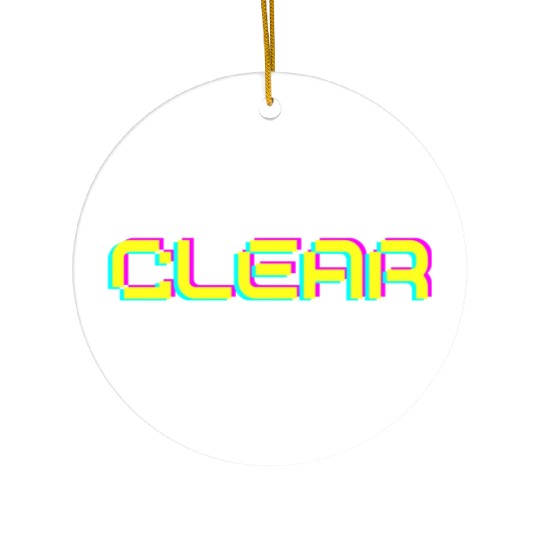 DRAMAtical Murder - Clear Ceramic Ornaments