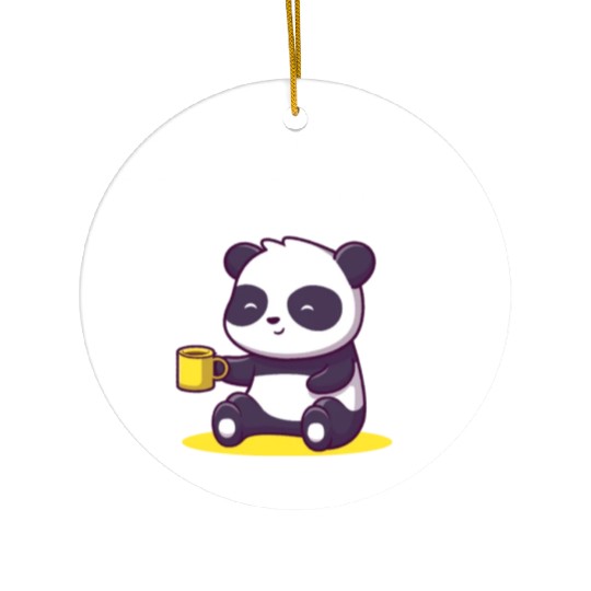 Handcrafted by Society Introvert Sayings Antisocia Ceramic Ornaments