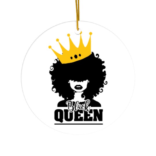 Black Queen Ceramic Ornaments