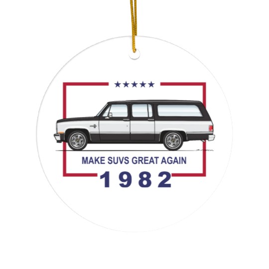 1982 Midnight Black Ceramic Ornaments