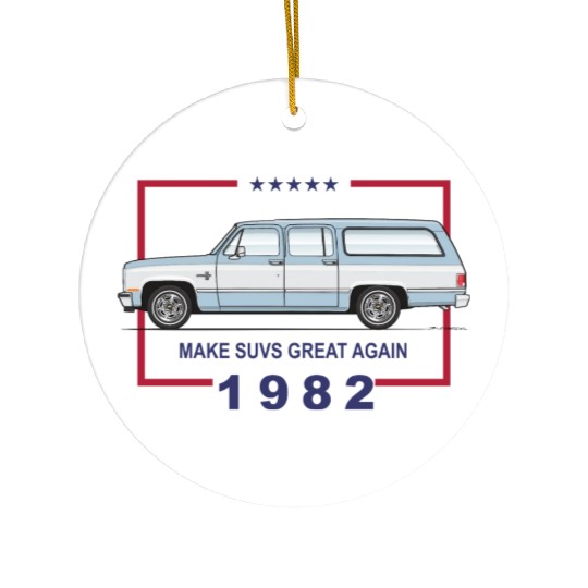 MAKE Light Blue Ceramic Ornaments