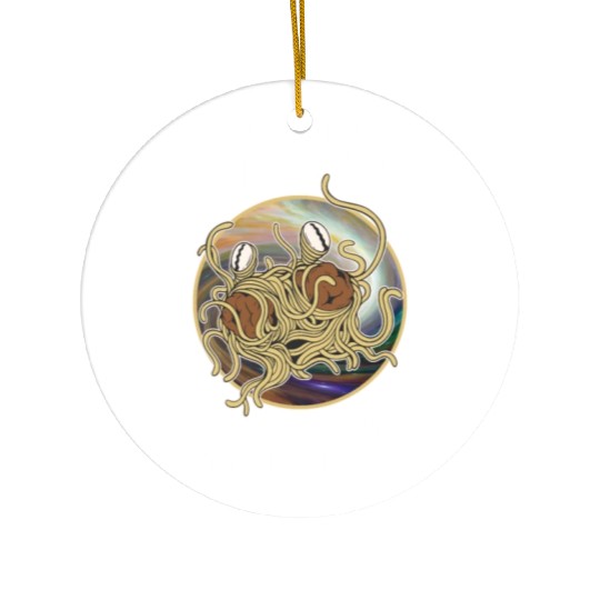 Atheist Atheism Flying Spaghetti Pastafarianism Ceramic Ornaments