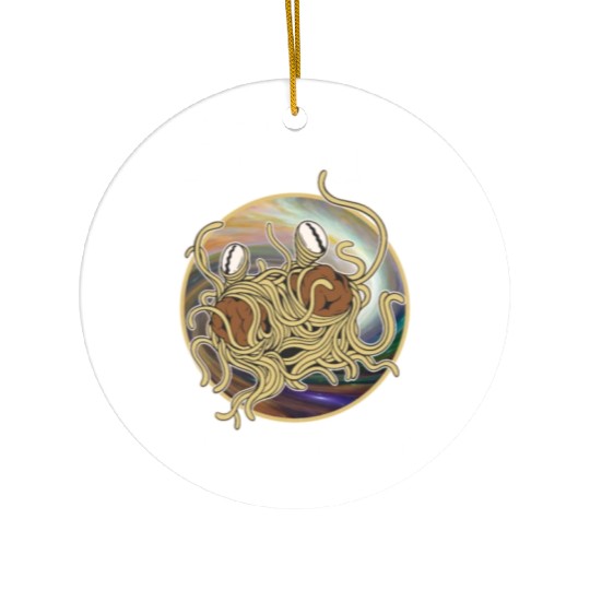 Atheist Atheism Flying Spaghetti Pastafarianism Ceramic Ornaments