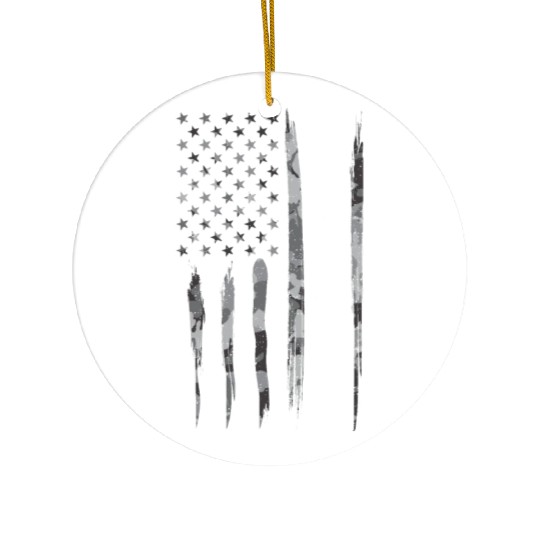 Get Over It Snowflake Ceramic Ornaments