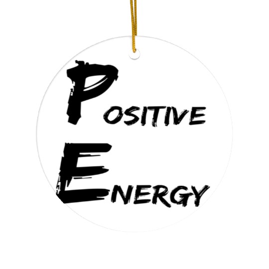 Positive Energy PE teacher Physical Education Ceramic Ornaments