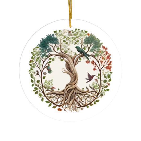 Tree of Life Ceramic Ornaments