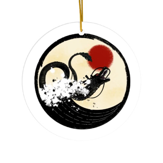 Chinese Dragon Ceramic Ornaments