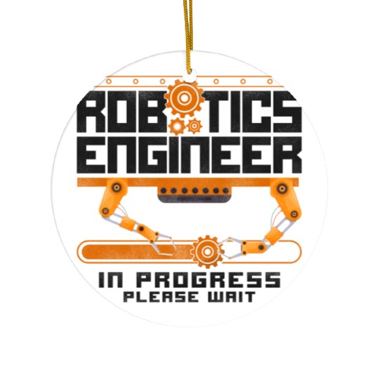 Robot Robotics Engineer Vintage Ceramic Ornaments