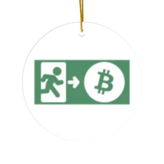 Bitcoin Hodl Cryptocurrencies Trading Ceramic Ornaments
