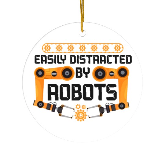 Robot Robotics Engineer Easily Ceramic Ornaments
