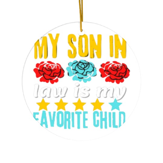 my son in law Ceramic Ornaments