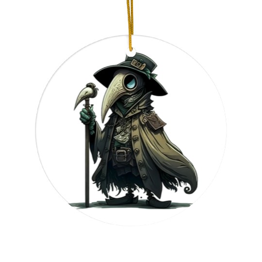 Lil' Plague Doctor Ceramic Ornaments