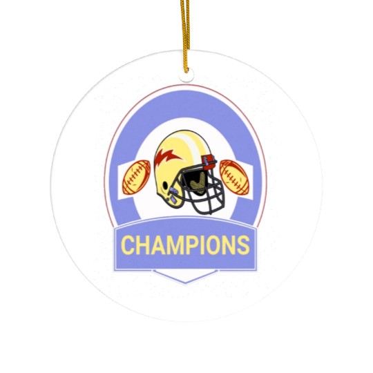 Champions Super Bowl 57 Classic Ceramic Ornaments
