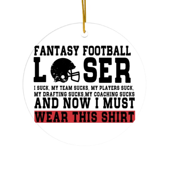 Fantasy Football Ceramic Ornaments